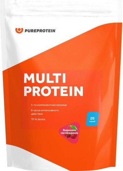 Изображение товара Протеин Pureprotein Мультикомпонентный Вишневое наслаждение (600г)