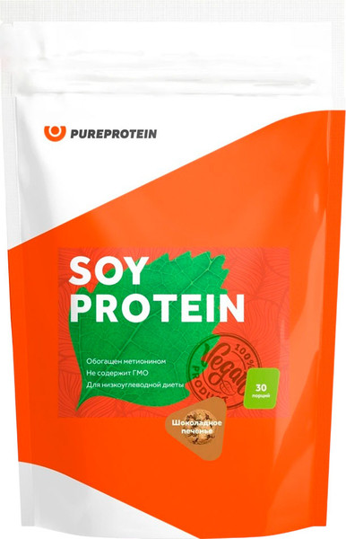 Изображение товара Протеин Pureprotein Соевый (печенье, 900г)