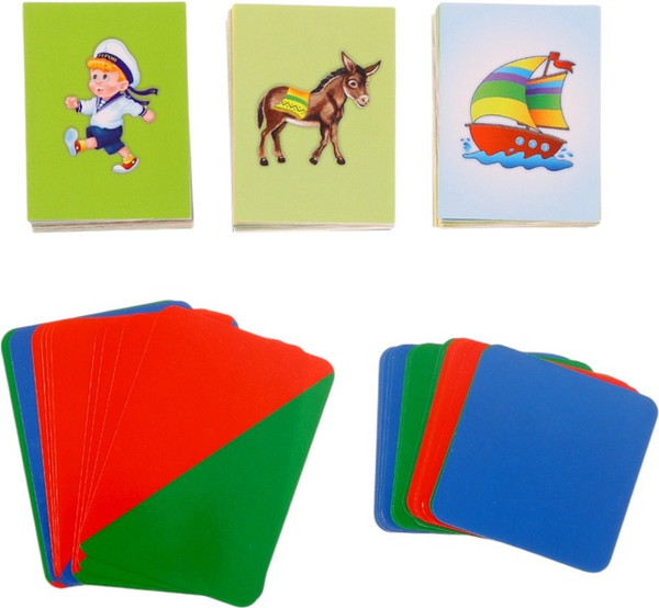 Изображение товара Развивающие карточки Учитель-Канц Звукобуквенные для фонет. разбора и обуч. чтению