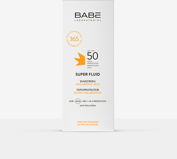 Изображение товара Флюид солнцезащитный Laboratorios Babe Super Fluid Sunscreen SPF50 (2x50мл)
