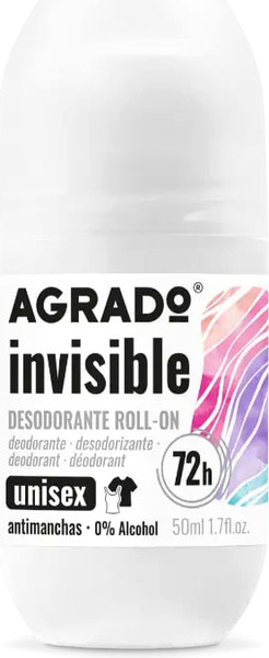 Изображение товара Дезодорант-спрей Agrado Invisible (50мл)