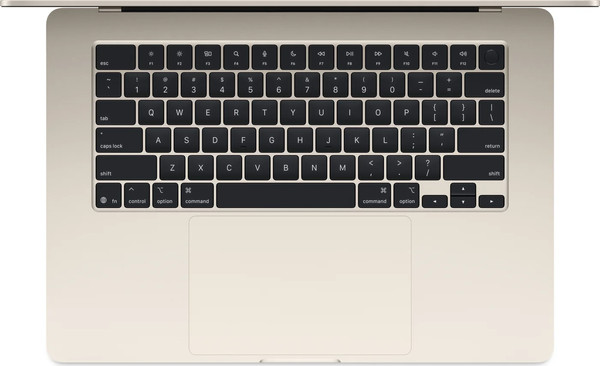 Изображение товара Ноутбук Apple MacBook Air M4 15" 16GB/512GB / MW1K3 A3241 (Starlight)