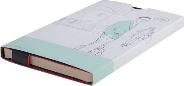 Изображение товара Записная книжка Happy Gifts Trendi / 21229/35/08 (128л, черный/красный)