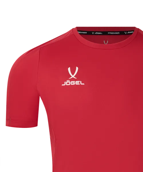 Изображение товара Футболка игровая футбольная Jogel Premier PerFormDRY Training Poly Tee (S, красный)