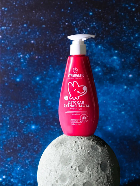 Изображение товара Зубная паста Synergetic Ягодный мусс (240г)