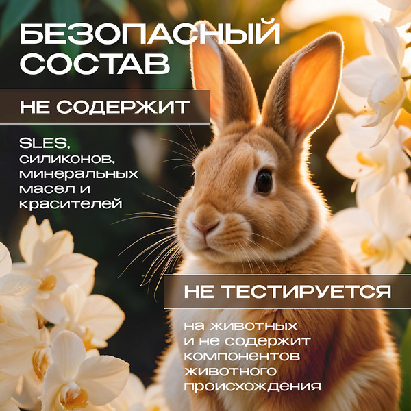 Изображение товара Мыло-пена Synergetic Табак-ваниль (500мл)