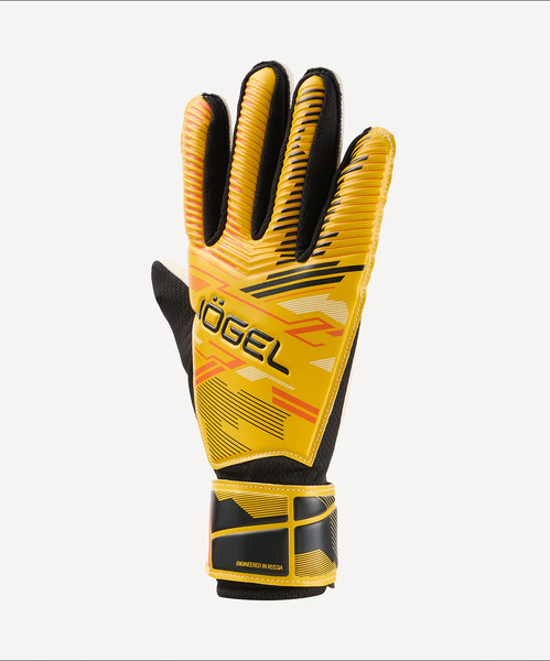 Изображение товара Перчатки вратарские Jogel Magnum AL3 Flat (р.4, желтый)