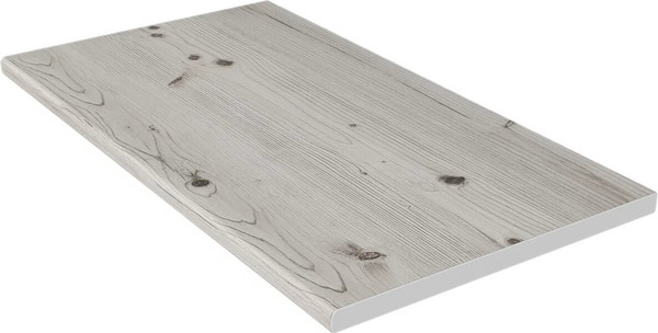 Изображение товара Кухонный гарнитур Интерлиния Мила Gloss 3.8-ПМ2 (шоколад глянец/шоколад глянец/бискайская сосна)