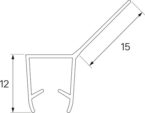 Изображение товара Уплотнители для душевой кабины IDDIS Optima Home 965S8003DZ (2шт)