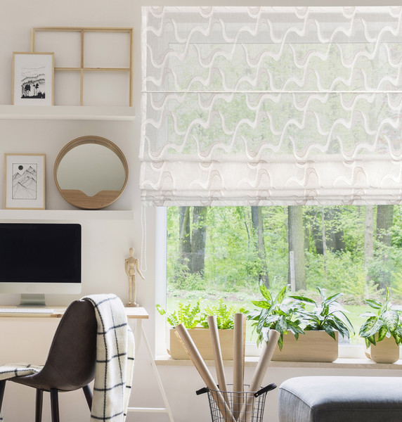 Изображение товара Римская штора Delfa Макси Linart СШД-02М 556/003 (150x180, бежевый)