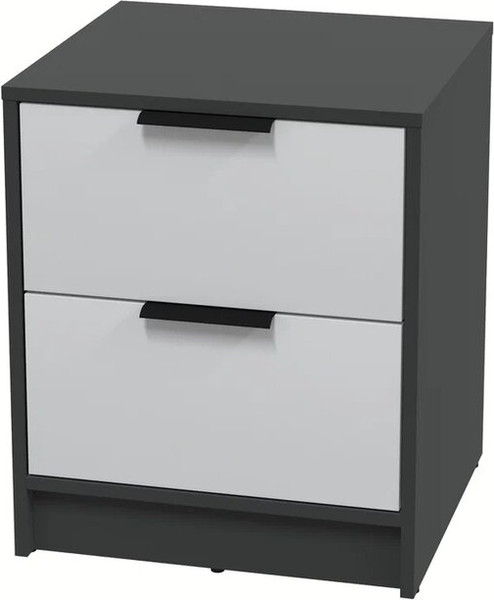 Изображение товара Прикроватная тумба Интерлиния Концепт КТ-ТК1-57 (серый/антрацит)
