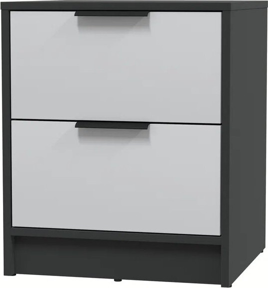 Изображение товара Прикроватная тумба Интерлиния Концепт КТ-ТК1-57 (серый/антрацит)