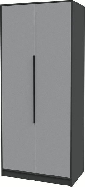 Изображение товара Шкаф Интерлиния Концепт КТ-Ш2 (серебро/антрацит)