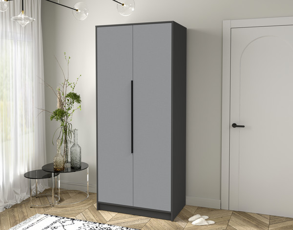 Изображение товара Шкаф Интерлиния Концепт КТ-Ш2 (серебро/антрацит)