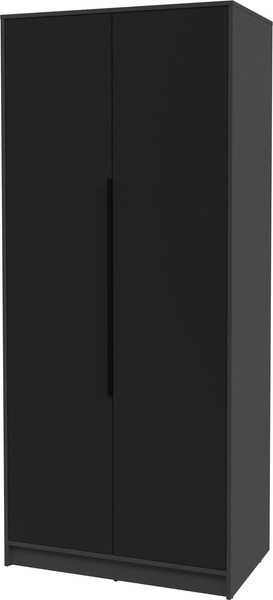 Изображение товара Шкаф Интерлиния Концепт КТ-Ш2 (черный/антрацит)