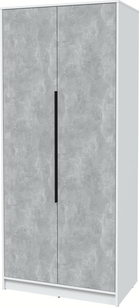 Изображение товара Шкаф Интерлиния Концепт КТ-Ш2 (бетон/белый платинум)