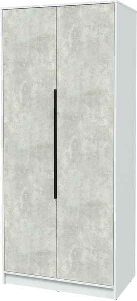 Изображение товара Шкаф Интерлиния Концепт КТ-Ш2 (бетон лайт/белый платинум)
