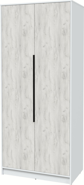Изображение товара Шкаф Интерлиния Концепт КТ-Ш2 (дуб белый/белый платинум)