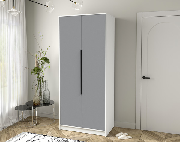 Изображение товара Шкаф Интерлиния Концепт КТ-Ш2 (серебро/белый платинум)