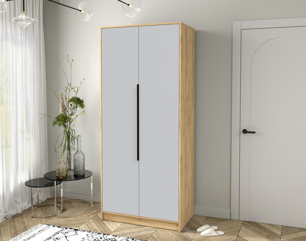 Изображение товара Шкаф Интерлиния Концепт КТ-Ш2 (серый/дуб золотой)