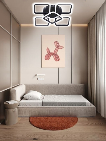 Изображение товара Люстра Aitin-Pro B5105A/4+1 (черный)