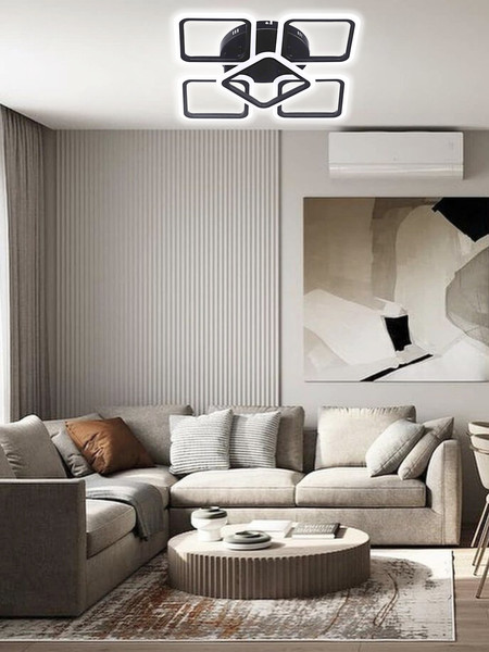 Изображение товара Люстра Aitin-Pro B5105A/4+1 (черный)