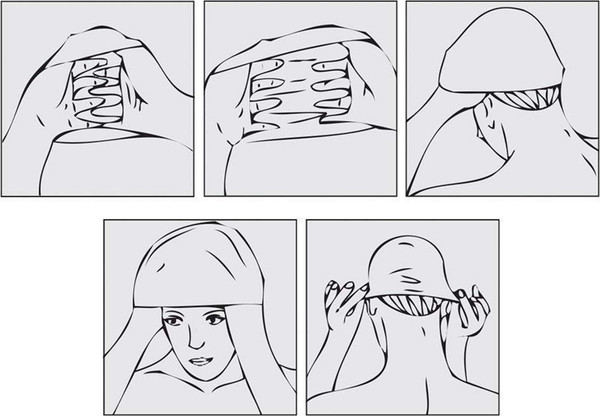 Изображение товара Шапочка для плавания Sabriasport 8122101 (черный)