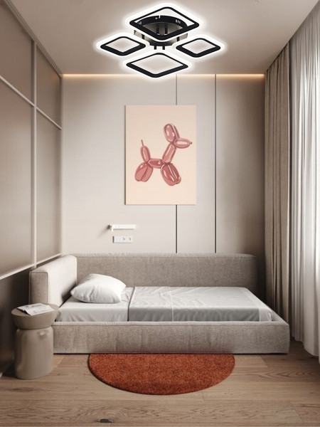 Изображение товара Люстра Aitin-Pro B5106/2+2 (черный)