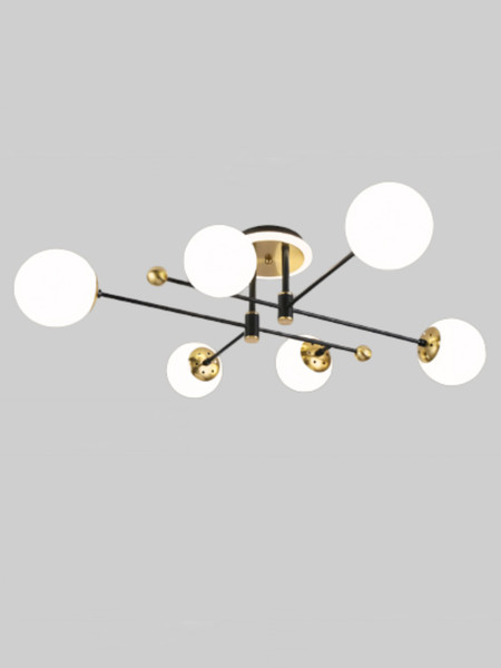 Изображение товара Люстра Aitin-Pro L73043/6T (черный/золото)