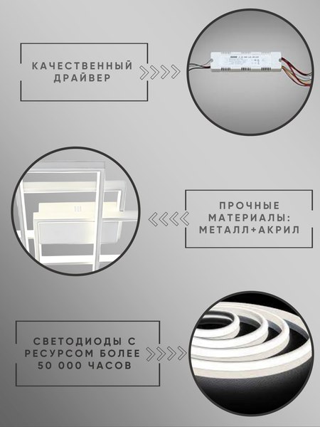 Изображение товара Люстра Aitin-Pro L71083/3 (белый)