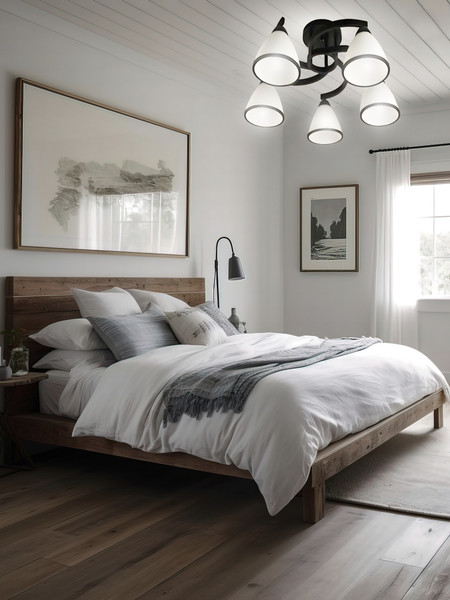 Изображение товара Люстра Aitin-Pro НПБ 02-5x60-101 / 7600/5 (черный)