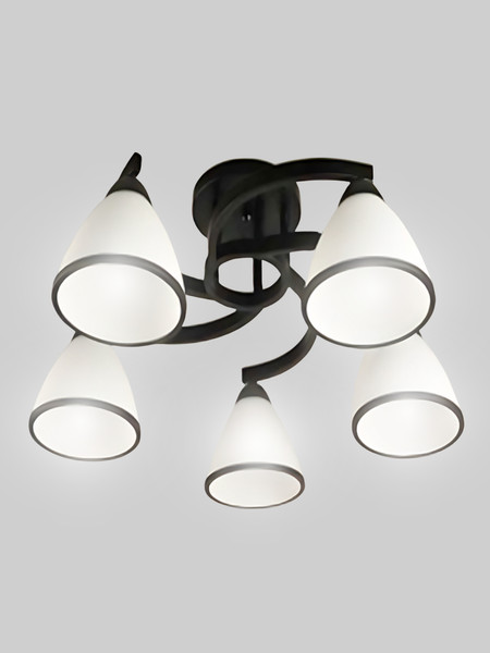 Изображение товара Люстра Aitin-Pro НПБ 02-5x60-101 / 7600/5 (черный)