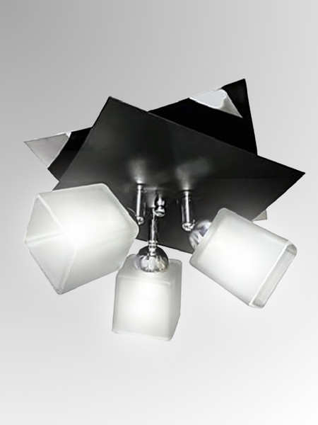 Изображение товара Люстра Aitin-Pro Конверт-3 НПБ 02-3х60-108 (черный/хром)