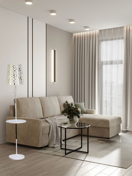 Изображение товара Торшер Aitin-Pro НТБ 05-40-103 / 1917A (белый)