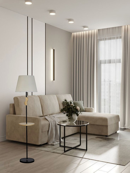 Изображение товара Торшер Aitin-Pro НТБ 05-40-103 / 2509A (черный)