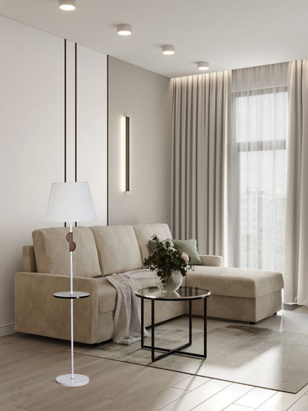 Изображение товара Торшер Aitin-Pro НТБ 05-40-103 / 2509A (белый)