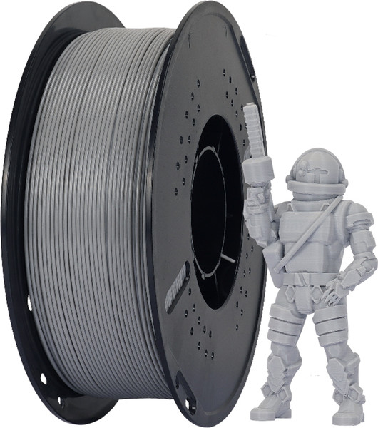 Изображение товара Пластик для 3D-печати Kingroon High Speed PETG 1.75мм / HCGS019 (1кг, серый)