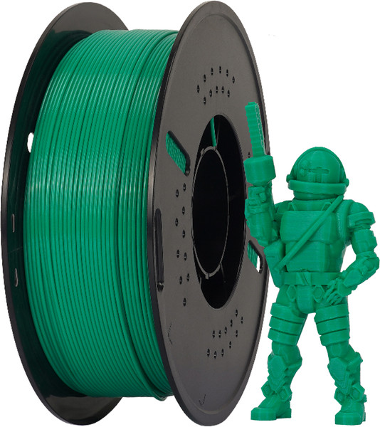 Изображение товара Пластик для 3D-печати Kingroon High Speed PETG 1.75мм / HCGS021 (1кг, зеленый)