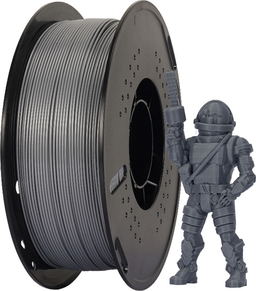 Изображение товара Пластик для 3D-печати Kingroon High Speed PETG 1.75мм / HCGS022 (1кг, серебряный)