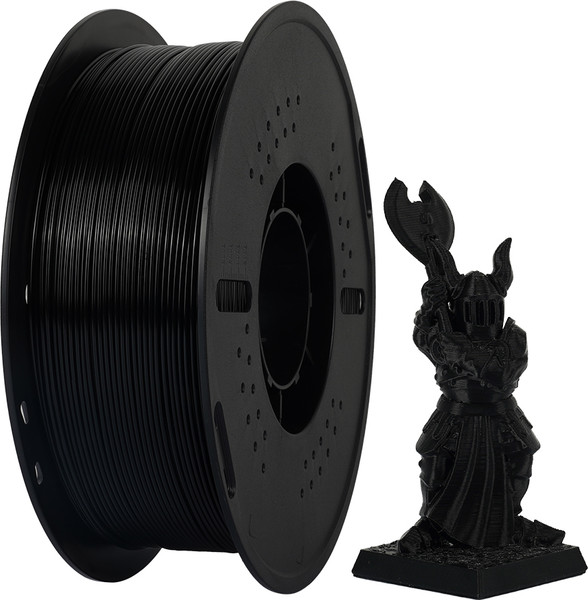 Изображение товара Пластик для 3D-печати Kingroon PETG Economic 1.75мм / NPETG087-ZX (1кг, черный)