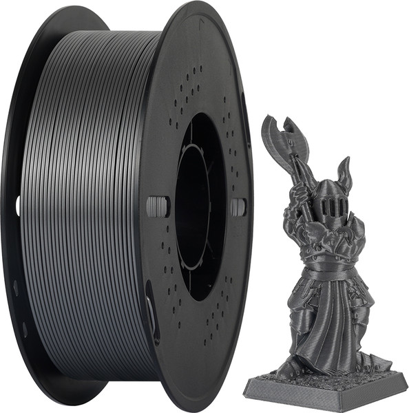 Изображение товара Пластик для 3D-печати Kingroon PETG Economic 1.75мм / NPETG016-ZX (1кг, серебряный)