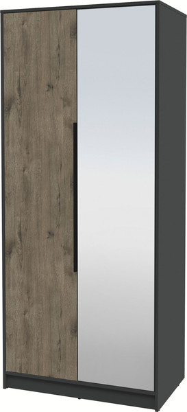 Изображение товара Шкаф Интерлиния Концепт КТ-Ш2з (дуб веллингтон/антрацит)