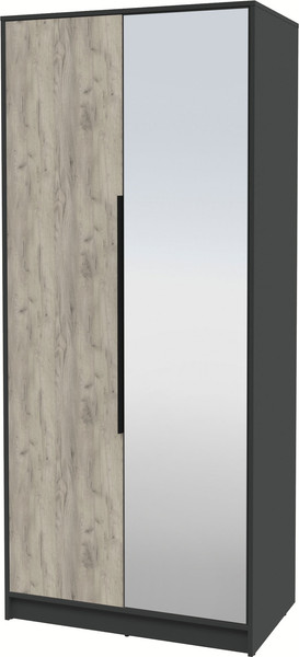 Изображение товара Шкаф Интерлиния Концепт КТ-Ш2з (дуб серый/антрацит)