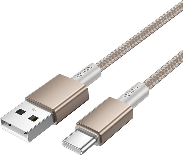 Изображение товара Кабель Hoco X119 Type-C (1м, золотой)