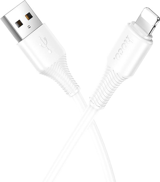 Изображение товара Кабель Hoco X120 Lightning (1м, белый)