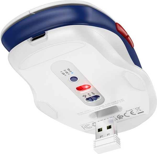 Изображение товара Мышь Hoco GM40 (белый)