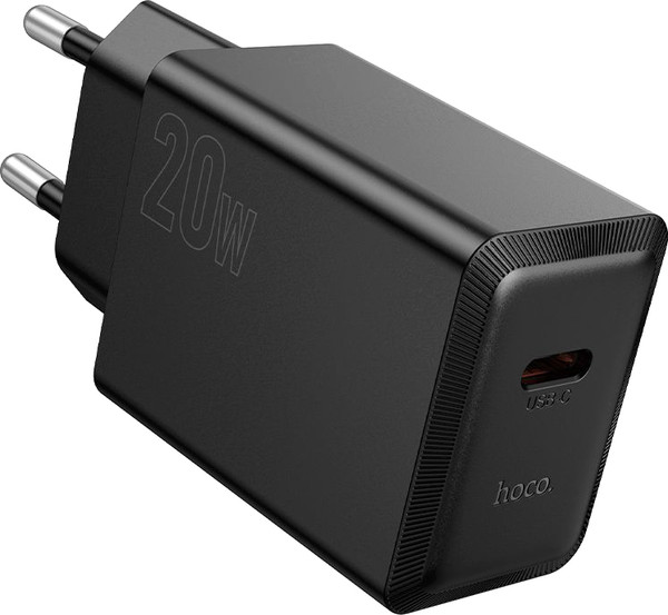 Изображение товара Адаптер питания сетевой Hoco N68 (черный)