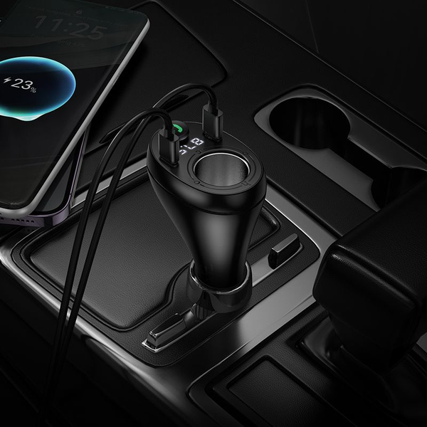 Изображение товара FM-модулятор Hoco E88 (черный)