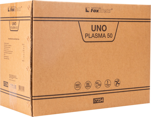 Изображение товара Плазморез FoxWeld Uno Plasma 50 / 7254