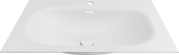 Изображение товара Тумба с умывальником ЗОВ Кито 70 / K70LW0MWM-M115W70 (белый матовый)